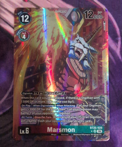 Bandai Digimon Card Game Marsmon BT25-020 SR Foil Alt Art Mega 12000 DP - Image 1