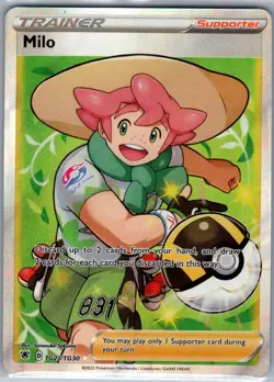 Milo TG27/TG30 SWSH10: Astral Radiance Trainer Gallery - Pokemon Card - NM - Image 1