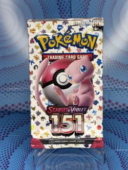 Pokemon TCG Scarlet Violet 151 Pack - WRAPPER ONLY NO CARDS - Empty Pack Art - Image 1
