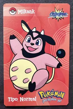 MILTANK - POKEMON JOHTO COLLECTOONS POKEDEX CCG CARD - Image 1