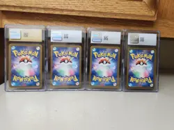 Pokemon 4 Card CGC Graded Lot Japanese - Image 2