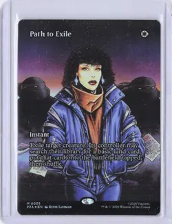MTG TMNT Path to Exile #1 Borderless Foil Source Material - Image 1
