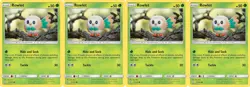 4x Rowlet | SM - Cosmic Eclipse | 17/236 | Common | Normal | NM | Pokemon - Image 1