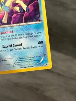 Keldeo XY191 X & Y Cosmos Holo Ultra Rare Black Star Promo Pokemon Card - Image 5