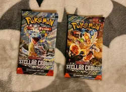 Pokemon TCG: Scarlet and Violet Stellar Crown x1 Booster Pack *Random Art* - Image 1