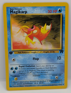Magikarp 47/82 Team Rocket Regular LP Pokemon - Image 1