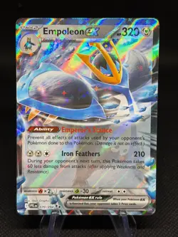 Empoleon ex 070/094 Double Rare Pokemon ME Phantasmal Flames NM - Image 1