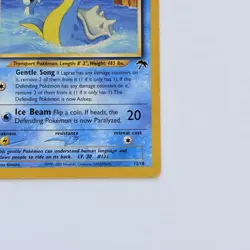 2001 Pokemon Lapras 12/18 Southern Islands Regular LP - Image 5
