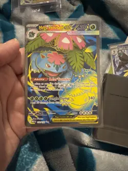 Mega Venusaur EX 155/132 Mega Evolution ENGLISH Pokemon TCG Card NM Ultra Rare - Image 1