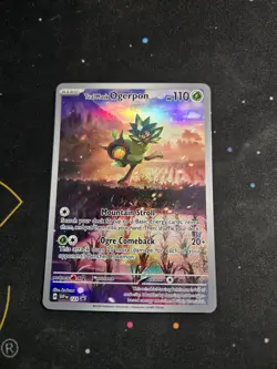 Teal Mask Ogerpon 123 Holo Promo Scarlet & Violet Promo Pokemon NM - Image 1