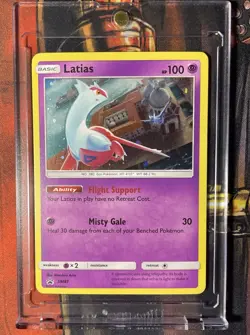 Pokemon - Latias #SM87 Cosmo Holo - Promo Foil 2017 - NM - Image 2