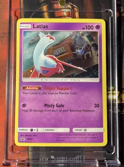 Pokemon - Latias #SM87 Cosmo Holo - Promo Foil 2017 - NM - Image 3