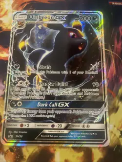 Pokemon Umbreon GX Jumbo SM36 Black Star Promo – MP - Image 1