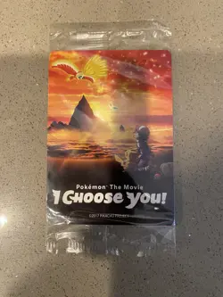 Pokemon The Movie I Choose You Ash's Pikachu Promo Cards SEALED! FULL SET! ✨ - Image 1