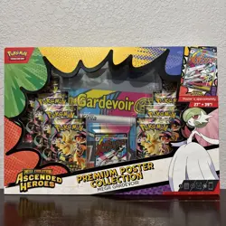 Pokemon TCG Ascended Heroes Premium Poster Collection Mega Gardevoir EX Box - Image 1