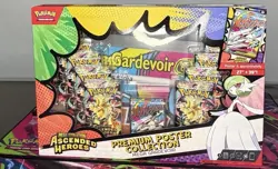 Pokemon TCG Ascended Heroes Premium Poster Collection Mega Gardevoir NEW SEALED - Image 1
