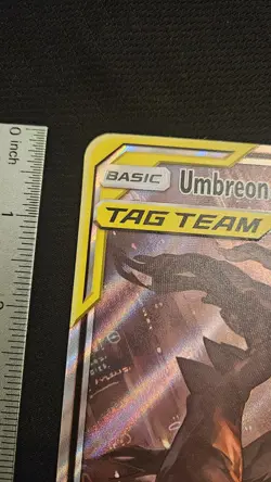 Jumbo Umbreon & Darkrai GX SM241 TAG TEAM Holo Black Star Promo English. Lp/Nm - Image 4