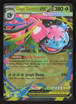 Mega Venusaur ex 013 Pokemon TCG ME: Mega Evolution Promo NM - Image 1