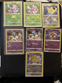 Pokemon TCG Radiant Card Lot - 6 Radiant Cards - NM/M - Image 1