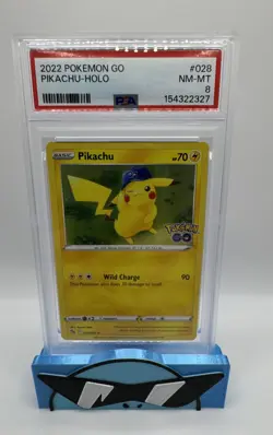 Pikachu 028/078 Pokemon GO Holo (Low Pop!) - Image 1