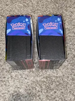 2x Pokemon Center Exclusive Chaos Rising ETB Opened EMPTY BOX ONLY - Image 4