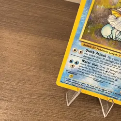Pokemon TCG Vaporeon 12/64 Holo Rare Jungle 1999 Vintage MP - Image 5