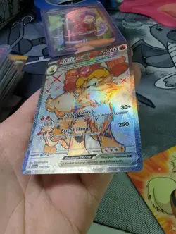 Arcanine EX 224/198 Full Art Ultra Rare - Pokemon TCG Scarlet & Violet NM - Image 3