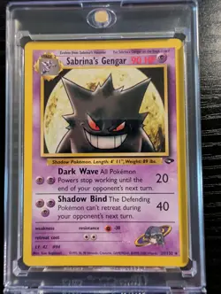 Sabrina's Gengar 29/132 Gym Challenge Rare Unlimited EN 2000 WotC - Image 1