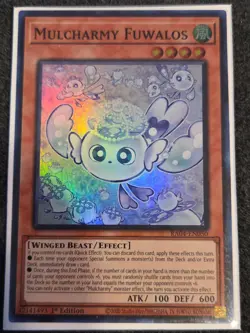 Mulcharmy Fuwalos - Super Rare RA04-EN050 - Quarter Century Stampede Yugioh - Image 1
