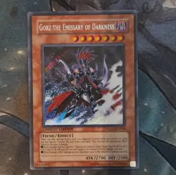 Yu-Gi-Oh! Konami Gorz the Emissary of Darkness Secret Rare Holo DLG1-EN000 EN - Image 1