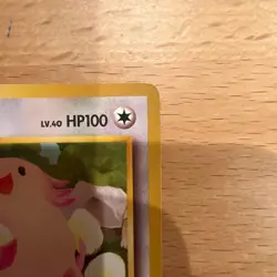 [VG] Pokemon Card Chansey No. 113 Glossy Vending Series Japan Vintage Old Back - Image 3