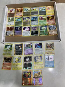 Pokemon Card Lot 30 Cards - Image 1