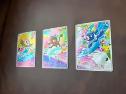 First Partners Vol 1 Gen 7 Promo Cards Rowlet 043/Litten 044/Popplio 045 NM+ - Image 3