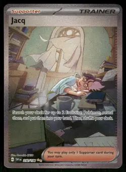 Pokemon Cards Jacq 250/198 Scarlet & Violet Special Illustration Rare NM - Image 1