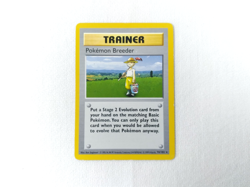Pokemon Base Set Trainer Card Pokemon Breeder 76/102 - Shadowless - Image 1