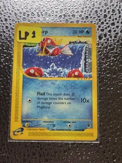 Pokemon Magikarp Card Expedition Base Set, 118/165, Regular Common - Image 3