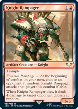 Knight Rampager [Warhammer 40,000] Near Mint - Image 1