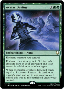 Avatar Destiny (Foil) - 0165 - Avatar: The Last Airbender TLA - MTG - NM/M - Image 1