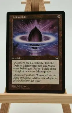 Lotusblute Sturmwind Magic Karte MTG deutsch (Lotus Petal) - Image 1