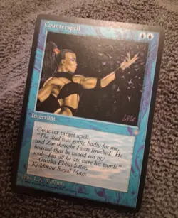 Wizards of the Coast MTG Counterspell Deckmaster 1996 English Blue x4 #155 - Image 1
