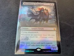 MTG Magic the Gathering FOIL Bloodthirsty Conqueror FDN! - Image 1