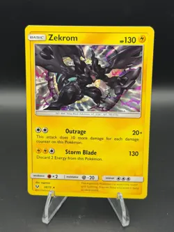 Zekrom 35/73 Holo Rare Shining Legends Pokemon Holo Near Mint - Image 1