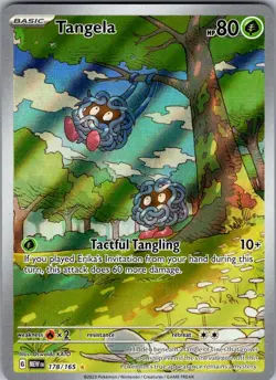 Tangela 178/165 Illustration Rare 151 Pokemon Near Mint - Image 1