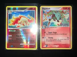 Pokemon TCG Rapidash LV.43 Holo22/100/Rapidash Delta Species Reverse Holo 52/100 - Image 1