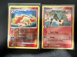 Pokemon TCG Rapidash LV.43 Holo22/100/Rapidash Delta Species Reverse Holo 52/100 - Image 2