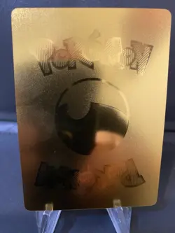 Eevee Evolutions Gold Foil Fan Art Collector Pokemon Card - Image 2