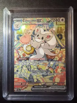 Cinccino ex 119/086 SIR Special Illustration Rare Chaos Rising Pokemon TCG NM - Image 3