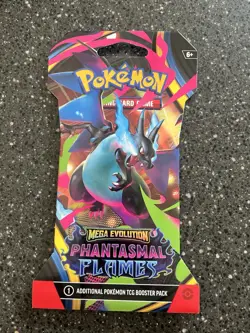 Pokemon TCG: ME Phantasmal Flames Sleeved Booster Packs X6 - Image 2
