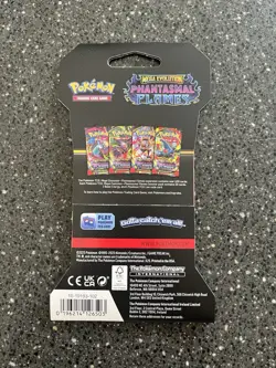 Pokemon TCG: ME Phantasmal Flames Sleeved Booster Packs X6 - Image 3