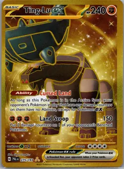 Ting-Lu Ex 275/193 Gold Hyper - Paldea Evolved - Pokemon Card - NM - Image 1